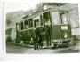 Černobílá pohlednice Jablonecké tramvaje *6828