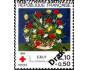 Francie 1984  Červený kříž, obraz květin od Caly, Michel č.2