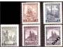 ČSR 1929 Města a krajiny, Pofis č.254-7, č.257 barevné varia