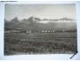 Batizovce o. Poprad Vysoké Tatry panorama - 1959