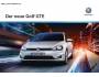 Volkswagen Vw Golf GTE prospekt 12 / 2015 AT