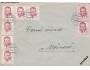 OBÁLKA MĚNOVÁ REFORMA 1953 BERNARTICE N/OD - 5.6.1953 OMR/29