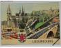 Lucembursko, Luxembourg, nádraží, katedrála, mosty