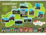 Chomutov Most Děčín Liberec mapa erb c24