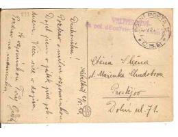 ČS.POLNÍ POŠTA  /r.1919*kb532