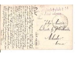 ČS.POLNÍ POŠTA  /r.1919*kb535