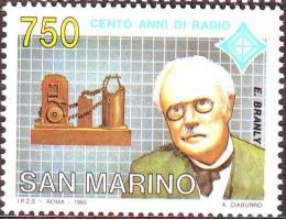 San Marino 1993 Edouard Branly, 100 let rádia, Michel č.1531