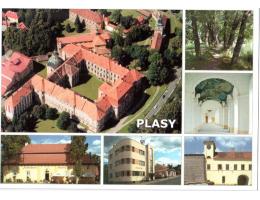 Plasy klášter letecký pohled okr. Plzeň sever ***52419