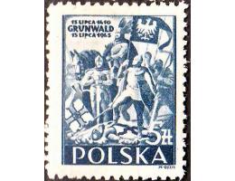 Polsko 1945 Výročí bitvy u Grunwaldu 1410, zúčastnil se i Ja