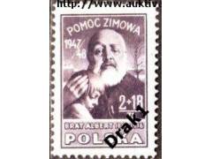 Polsko 1947 Zimní pomoc, bratr Albert s dítětem, Michel č.47