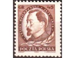 Polsko 1951 Felix E. Dzeržinskij, zakladatel ČeKy, předchůdk