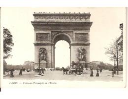 PARIS = ŽIVÁ ULICE / KOČÁR / FRANCIE /rok1914?*fa-947