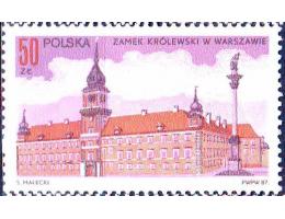Polsko 1987 Královský palác ve Varšavě, Michel č.3098 **