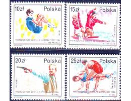 Polsko 1987 Sportovní úspěchy, Michel č.3118-21 **