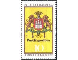 BRD 1977 Den známky, poštovní štít, Michel č.948 raz.