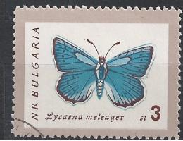 Bulharsko o Mi.1341 Fauna - motýl modrásek