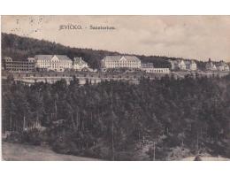 JEVÍČKO SANATORIUM  cca. r. 1928 NÁKL LEXMAN.   °53963Q