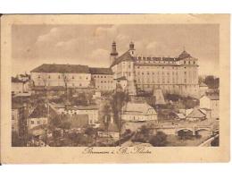 BRAUNAU = BROUMOV  KLÁŠTER=POSLÁNO POLNÍ P./rok1918?*kc1838