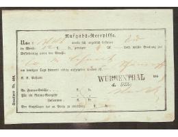 VRBNO =WURBENTHAL =RECEPIS/rok1858*c949