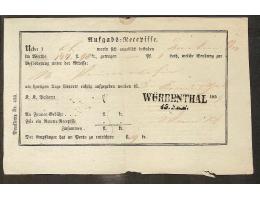 VRBNO =WURBENTHAL =RECEPIS/rok1859*c950