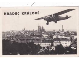 HRADEC KRÁLOVÉ KOLÁŽ LETADLO GRAFO ČUDA   °54069U