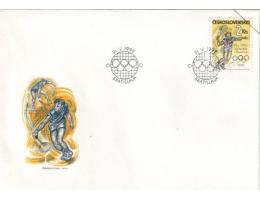 FDC ČSR 3007 OH Barcelona  1992 provedení VZOR