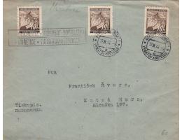 POŠTOVNA MIŘETICE = KOSTELEC VRBATŮV /r1941*c3916