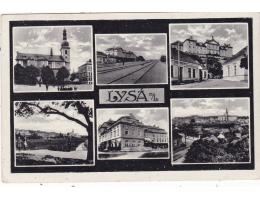 LYSÁ NAD LABEM =NÁDRAŽÍ= KOLÁŽ=rok1937?*A8404