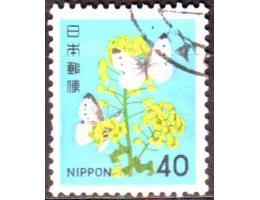 Japonsko 1980 Motýli na květech, Michel č.1442A raz.