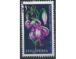 Albánie o Mi.1405 Flora - lilie