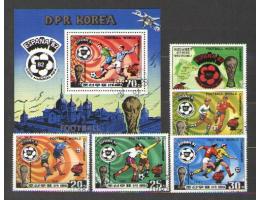 DPR Korea - sport, fotbal 1982 Španělsko