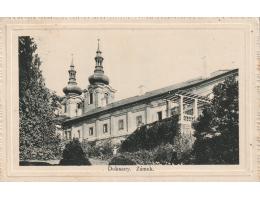 DOKSANY  ZÁMEK TLAČENÁ  r. 1923  NAKL. G. JÍLOVSKÝ°HC188