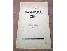 Básnická žeň - Studenti reálného gymnasia Kutná Hora 1940 -