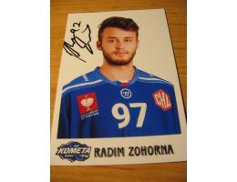 Radim Zohorna - Kometa Brno - orig. autogram