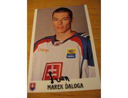 Marek Daloga - Slovensko - orig. autogram