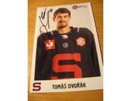 Tomáš Dvořák - Sparta Praha - orig. autogram