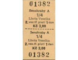 Senohraby A (kartónová jízdenka) [8]