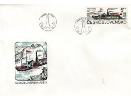 FDC 2070 Parník Bohemia 1991