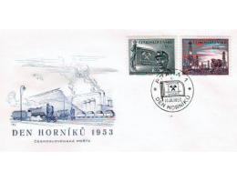 FDC 745-6 Den horníků 1953