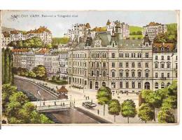 KARLOVY VARY-POŠTOVNÍ+TELEGRAFNÍ ÚŘAD/r.1935/MC-21