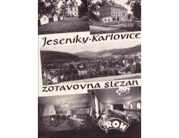 1340 Jeseníky - Karlovice, prošlá,  1968.