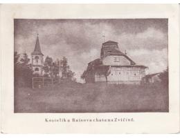 kostelík a Raisova chata na Zvičina - Trutnov
