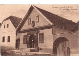 Borová rod. dům K.H. Borovského  r.1920  okr. HB  °53401M