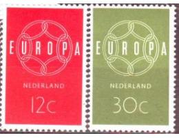 Nizozemsko 1959 Europa CEPT, společné vydání západoevropskýc
