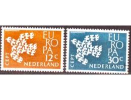 Nizozemsko 1961 Europa CEPT, společné vydání západoevropskýc