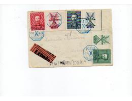 obálka expres raz Slet Praha r.1938,O7/101