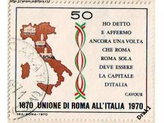Itálie 1970 Řím 100 let hlavním městem sjednocené Itálie, M