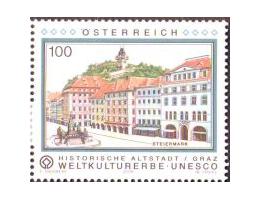 Rakousko 2009 Historické staré město Graz, světová památka U