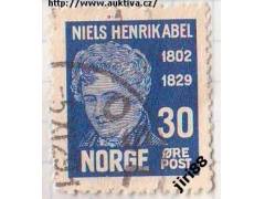Norsko o Mi.0153 N.H.Abel - 100. výročí úmrtí