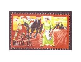 Malta 1981 Orba koňským potahem, Michel č.642 raz.